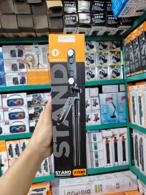 Picture of PLOKAMA P9 Pro LED Tongsis Tripod Bluetooth Selfie Stick