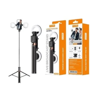 Picture of Plokama K9 Pro Double LED Selfie Stick Tripod