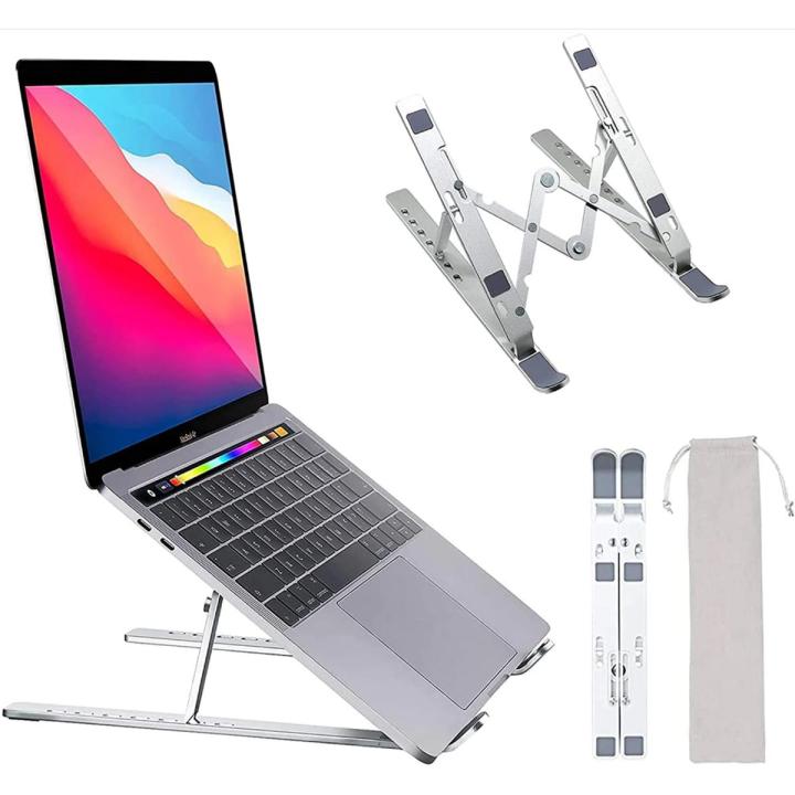Picture of Laptop Stand Creative Folding Storage Bracket for 10-17 inch Tablets Notebook Laptop Premium Quality Aluminum Alloy Laptop Stand