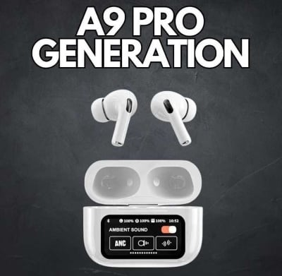 Picture of A9 AirPod Pro 2 With Display | Best Quality A9 AirPod Pro 2 White