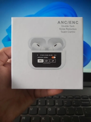Picture of A9 AirPod Pro 2 With Display | Best Quality A9 AirPod Pro 2 White