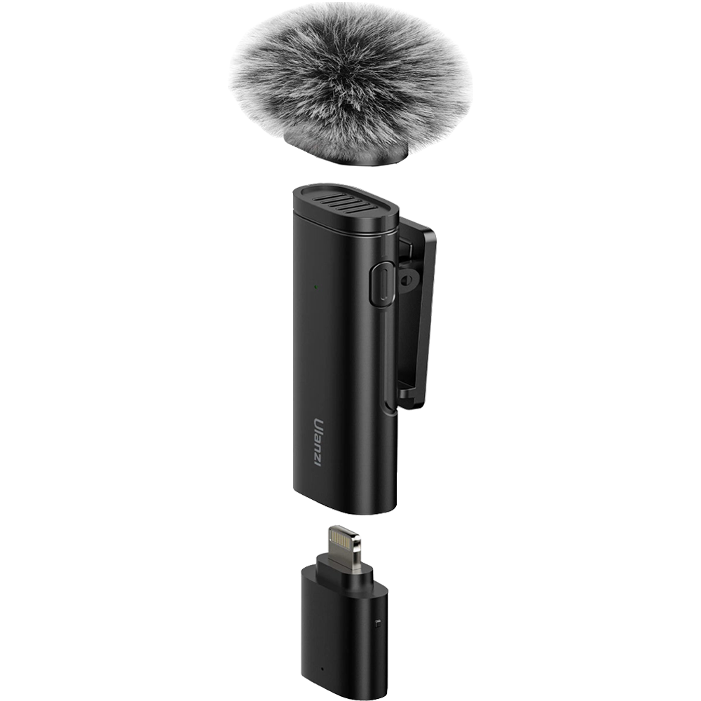 Picture of Ulanzi WM-10 Wireless Clip-On Microphone for Type-C Mobile