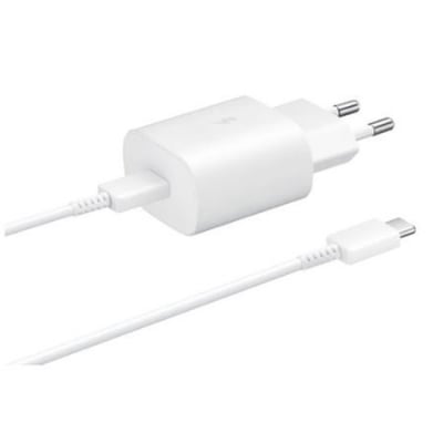 Picture of SAMSUNG 25W USB-C Super Fast Charging Wall Charger (Samsung Galaxy S20/S20+/S20 Ultra/Note10/Note20/plus/S10 5G 