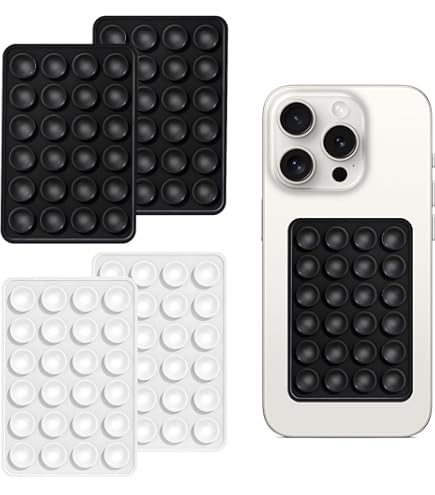 Picture of Strong Grip Silicone Phone Holder – Adhesive Suction Mount, Anti-Slip Hands-Free Stand