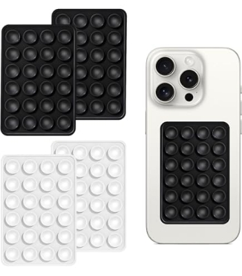 Picture of Strong Grip Silicone Phone Holder – Adhesive Suction Mount, Anti-Slip Hands-Free Stand