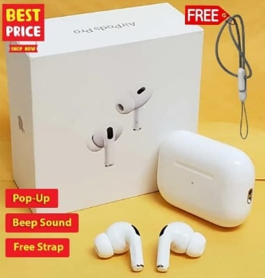 Picture of Airpods Pro 2nd Gen Wireless Charging Bluetooth Headphone White
