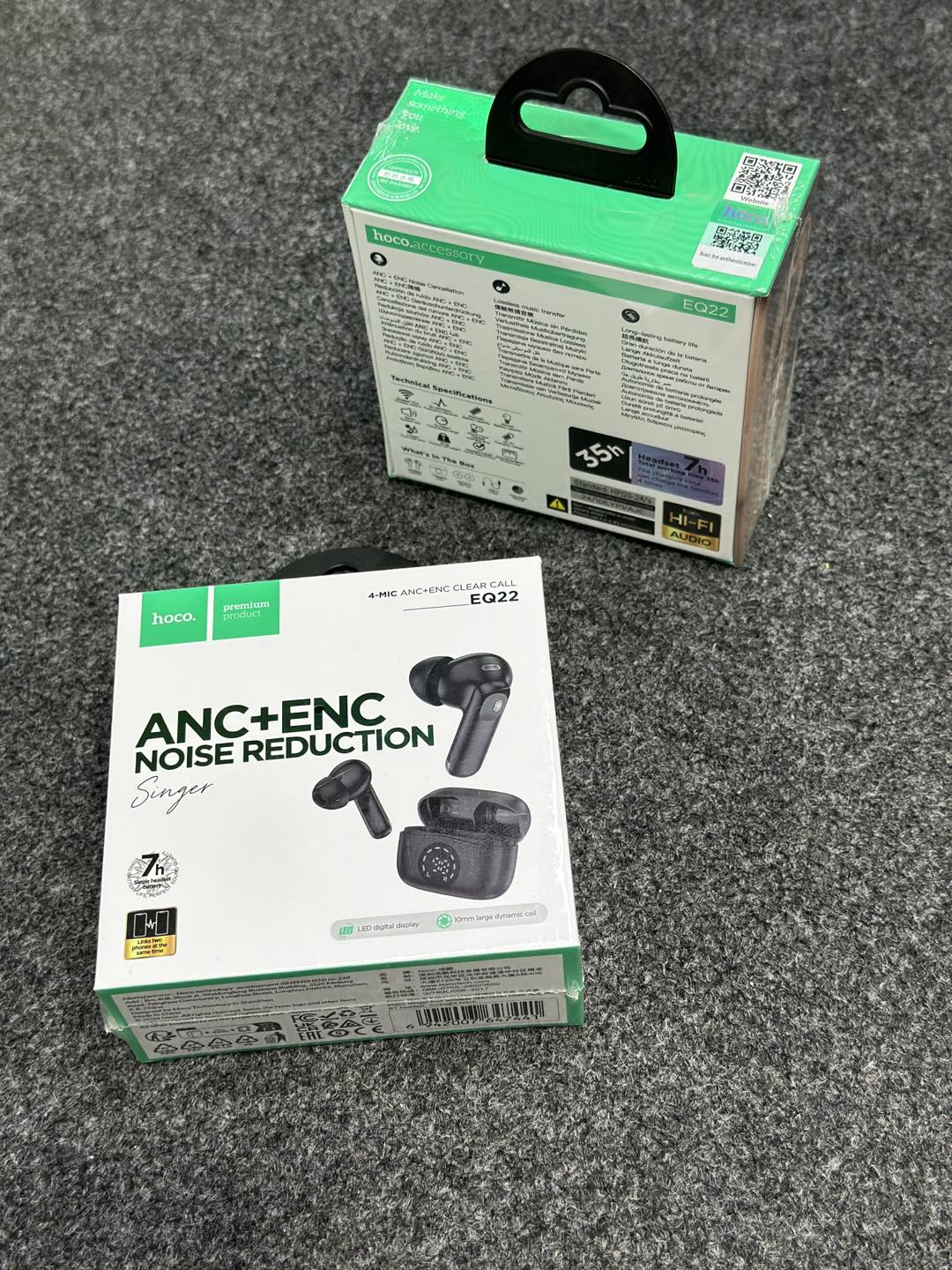 Picture of Hoco EQ22 Singer True Wireless ANC+ENC Noise Reduction BT Earbuds