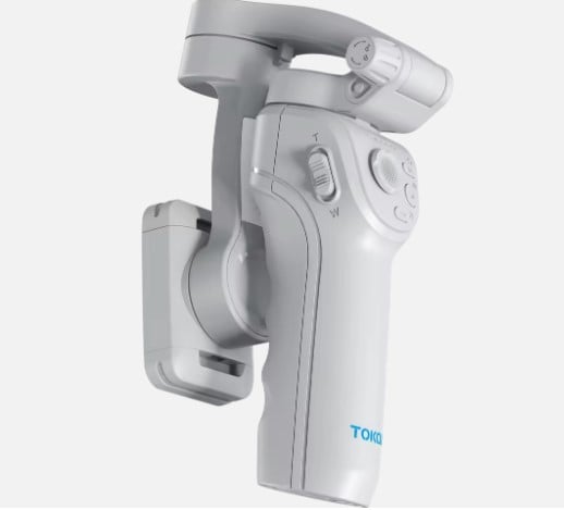 Picture of TOKQI M01 Handheld 3-Axis Gimbal Phone Holder Anti Shake Video Record Stabilizer for Xiaomi iPhone Cellphone Smartphone