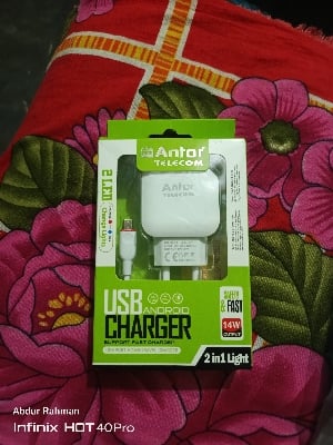 Picture of Android Type B Fast Charging 14W USB Charger - High-Speed Charging, Durable Design