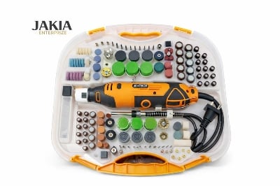 Picture of DERA 180W Mini Die Grinder Kit – 185 Pcs Multi-Purpose Rotary Tool Set