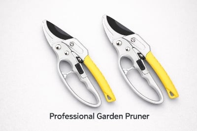 Picture of Professional Garden Pruner Scissors – Sharp Stainless Steel Bypass Secateur for Plant & Branch Cutting