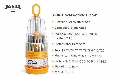 Picture of Mobile Precision Screwdriver Set (31-in-1) - Yellow
