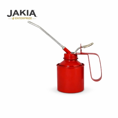 Picture of Metal Oil Can – Multi-Purpose Lubricating Oil Can with Long Nozzle (Free Size) - Red