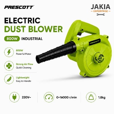 Picture of PRESCOTT 800W Industrial Electric Dust Blower Powerful Air Blower Machine for Home, PC & Workshop Cleaning