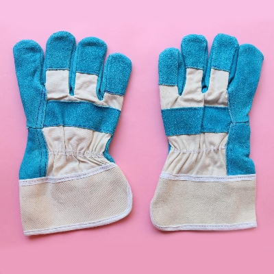 Picture of 1 Pair Best genuine Leather  Hand Safety Gloves for hard work-  Welding - Leather Hand Gloves | Safety Gloves | Hand Protection