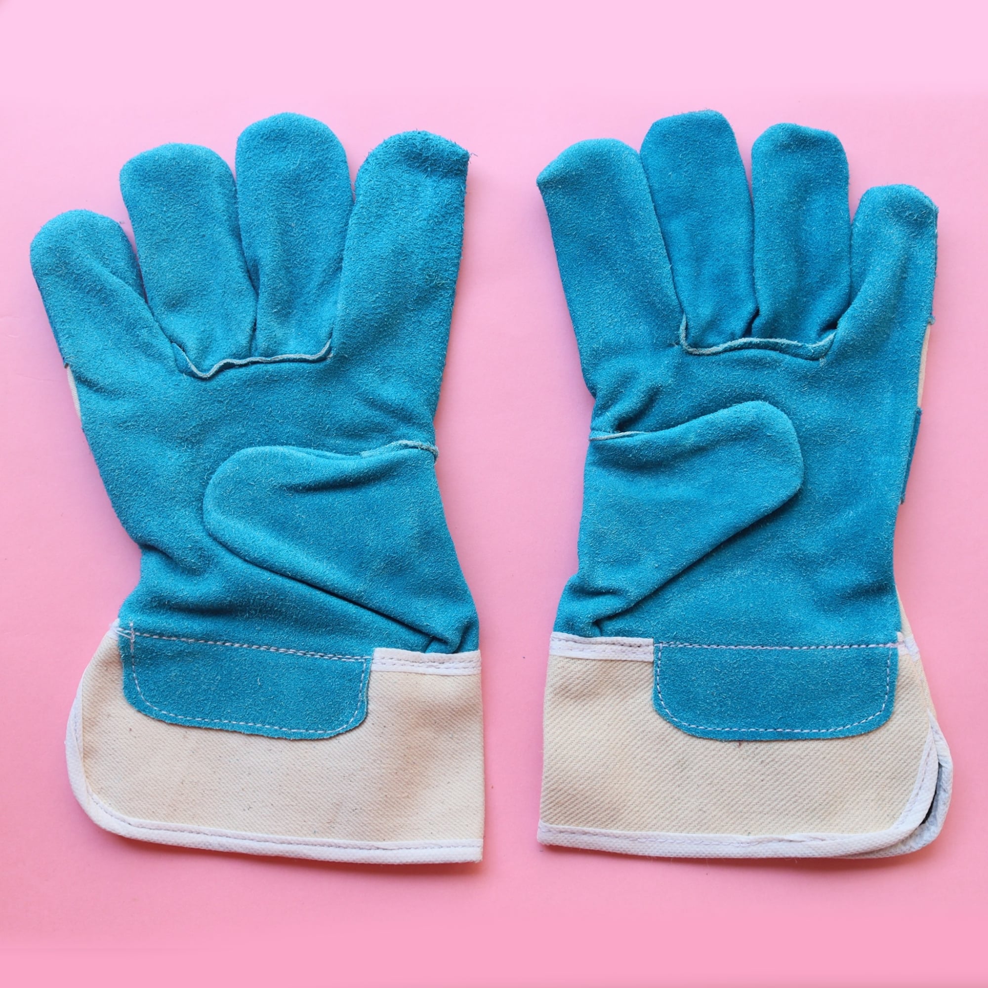 Picture of 1 Pair Best genuine Leather  Hand Safety Gloves for hard work-  Welding - Leather Hand Gloves | Safety Gloves | Hand Protection