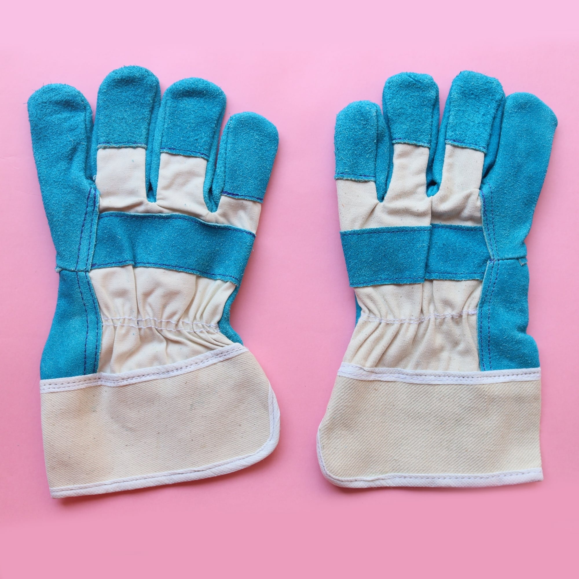 Picture of 1 Pair Best genuine Leather  Hand Safety Gloves for hard work-  Welding - Leather Hand Gloves | Safety Gloves | Hand Protection
