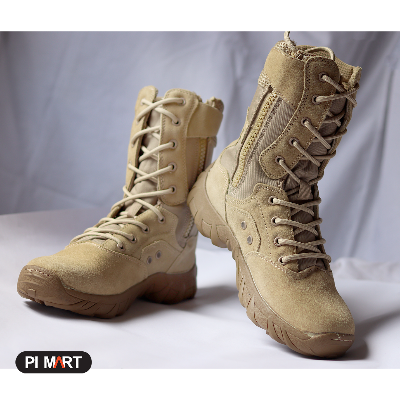 Picture of Desert Tan Sand  High boot- brown anklet boots for men _ Biker Fashion brown Desert boots