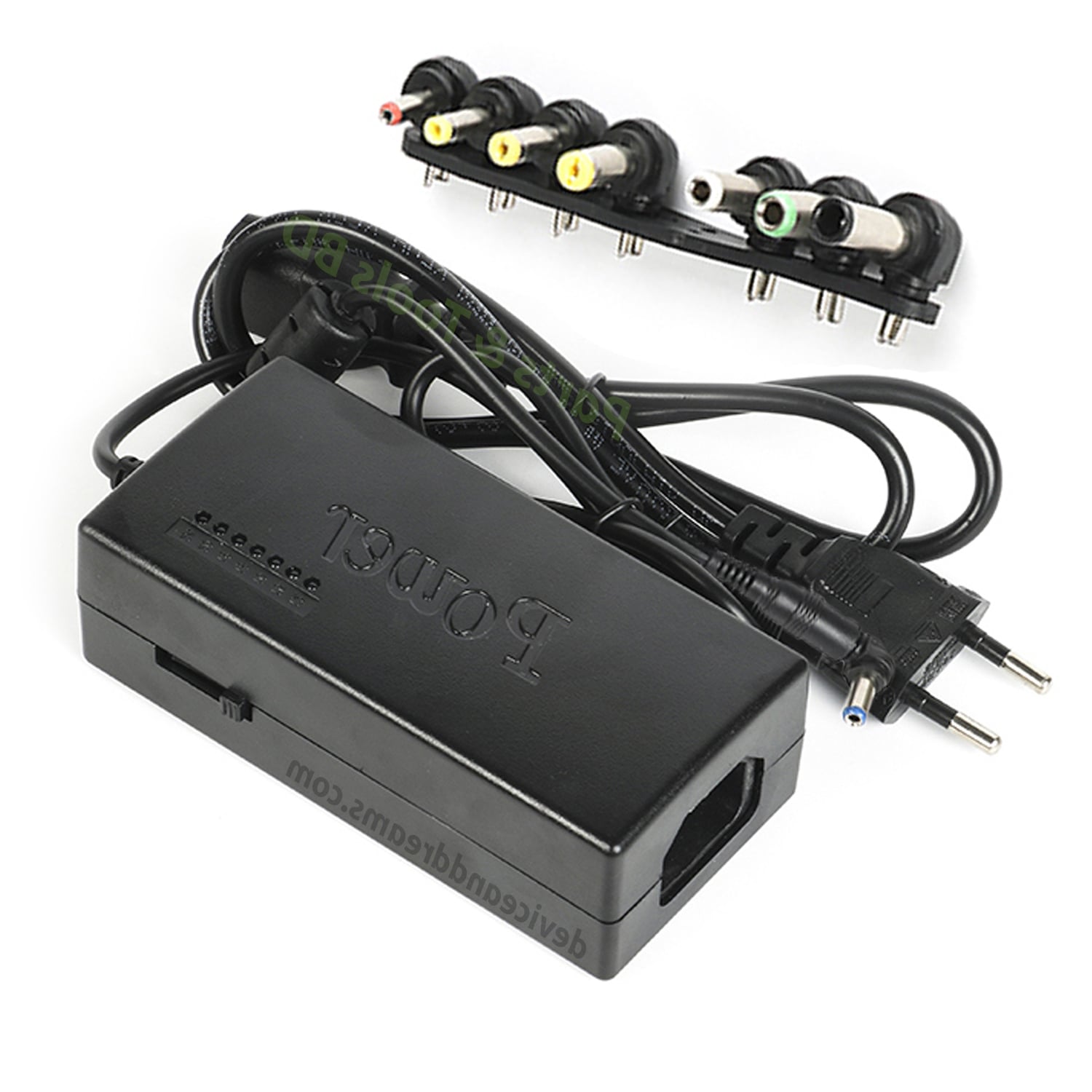 Picture of Universal Power Adapter 12-24Volt 4.5Amp for 775 Motor - Multi Plug - Multi Plug (Black)