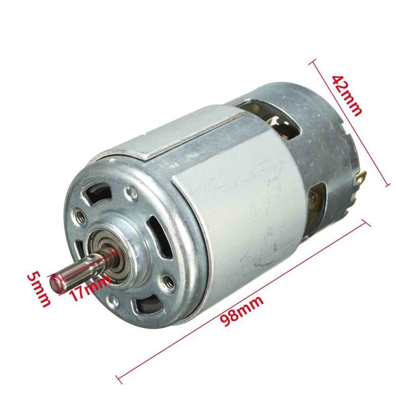 Picture of High Tork 775 DC Motor For Multiple Uses (Silver)