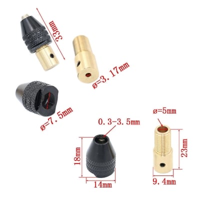 Picture of Universal Mini Drill Bit Chuck (Multicolor)