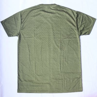 Picture of Olive Green Short Sleeve jersey T-shirt For men