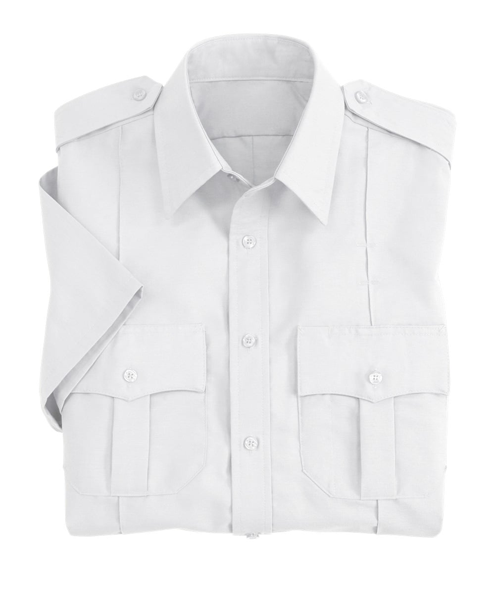 Picture of Security Guard Uniform Shirt with Shoulder Epaulets and Security Logo - Professional Look - Comfortable And Stylish