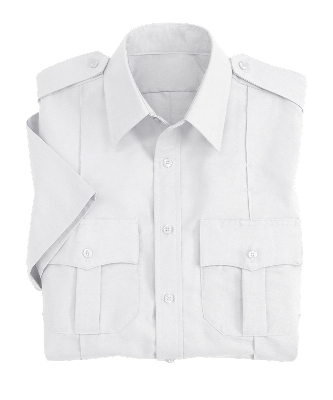 Picture of Security Guard Uniform Shirt with Shoulder Epaulets and Security Logo - Professional Look - Comfortable And Stylish