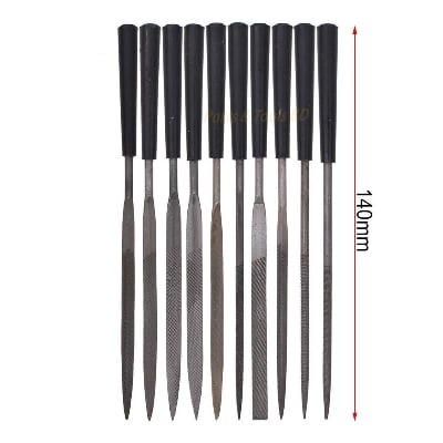 Picture of Needles Files Set (10 Piece) (Multicolor)