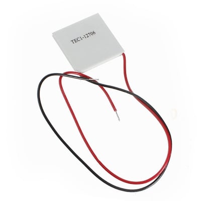 Picture of TEC1-12706 Heatsink Thermoelectric Cooler Cooling Peltier Plate Module (White)