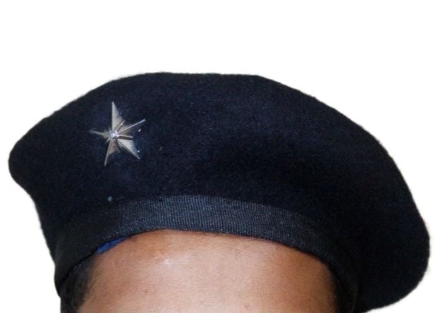Picture of Fashion Beret Cap for Men- Style Beret Wool Caps + Fee Metal Star