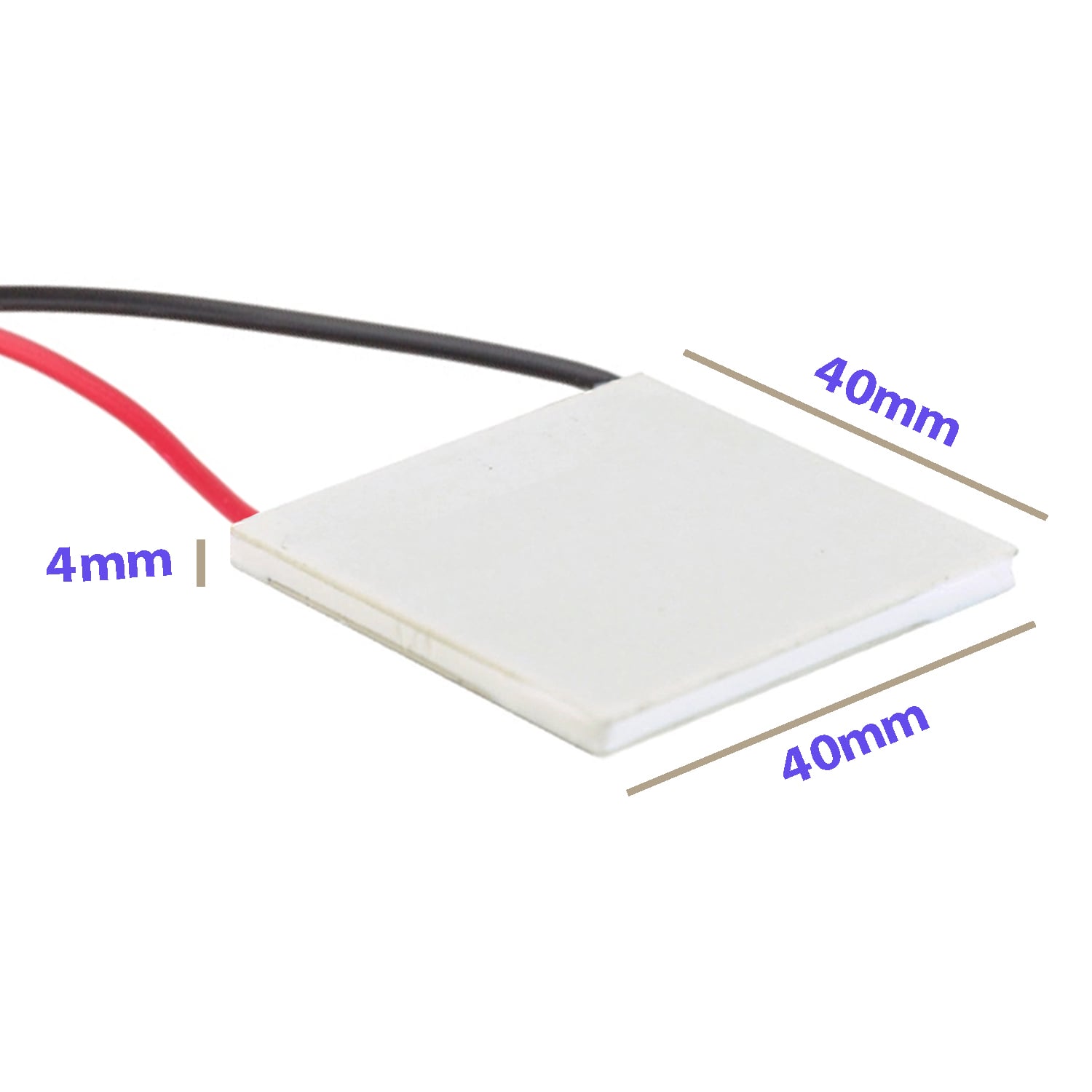 Picture of TEC1-12706 Heatsink Thermoelectric Cooler Cooling Peltier Plate Module (White)