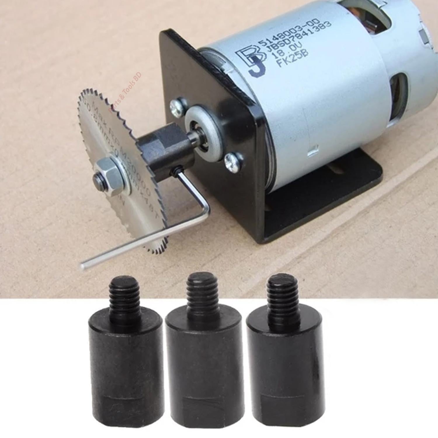 Picture of Saw Adapter For D775 Motor Shaft Coupler Sleeve Saw Blade & Grinding Disk Coupling (Black)