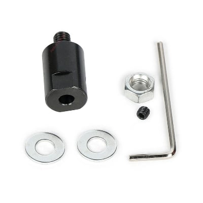 Picture of Saw Adapter For D775 Motor Shaft Coupler Sleeve Saw Blade & Grinding Disk Coupling (Black)