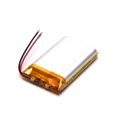 Picture of 3.7V 2000mAh Battery for Power Bank, Mini Bluetooth Amplifier & Others RC project (Multicolor)