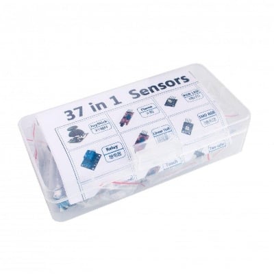 Picture of 37 in 1 Sensor Kit With Parts Box For Arduino (Multicolor)