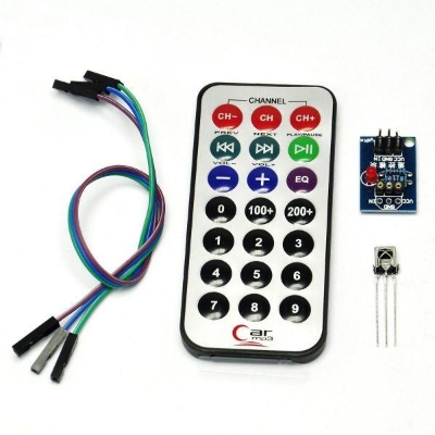 Picture of IR Remote Control Module With Infrared HX1838 Receiver For Arduino or Others Use (Multicolor)