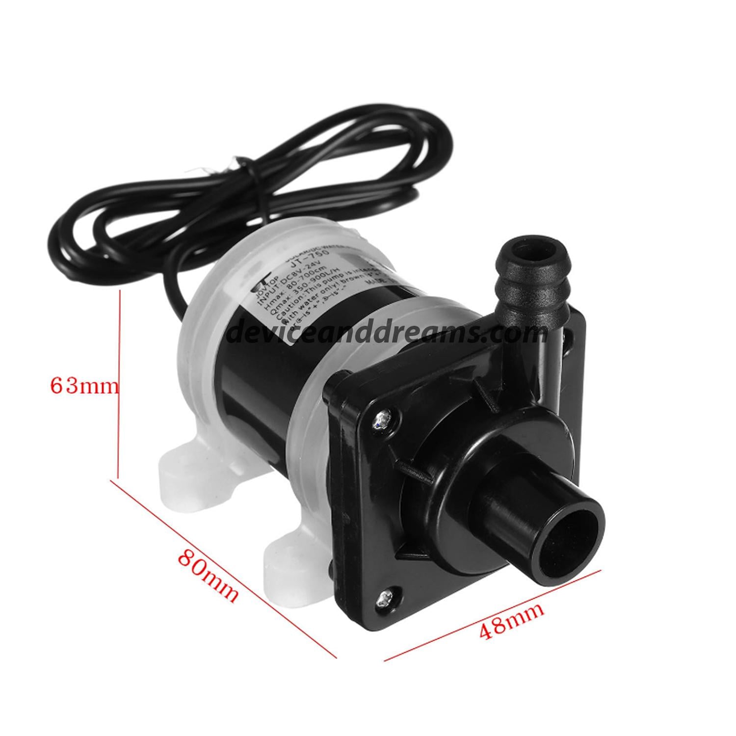 Picture of DC 12 Volt 8 Watt Water proof Mini Submersible Solar Pump For Multiple Uses (Multicolor,150 gm)