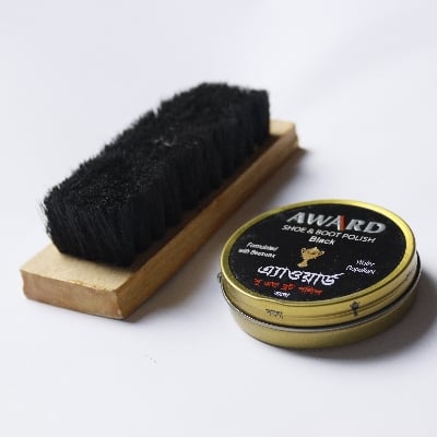 Picture of Shoe Polish + Boot Brush for Shoes Cleaning & Shining: Trendy Comfort and Easy Maintenance – Premium Tools for Footwear Care