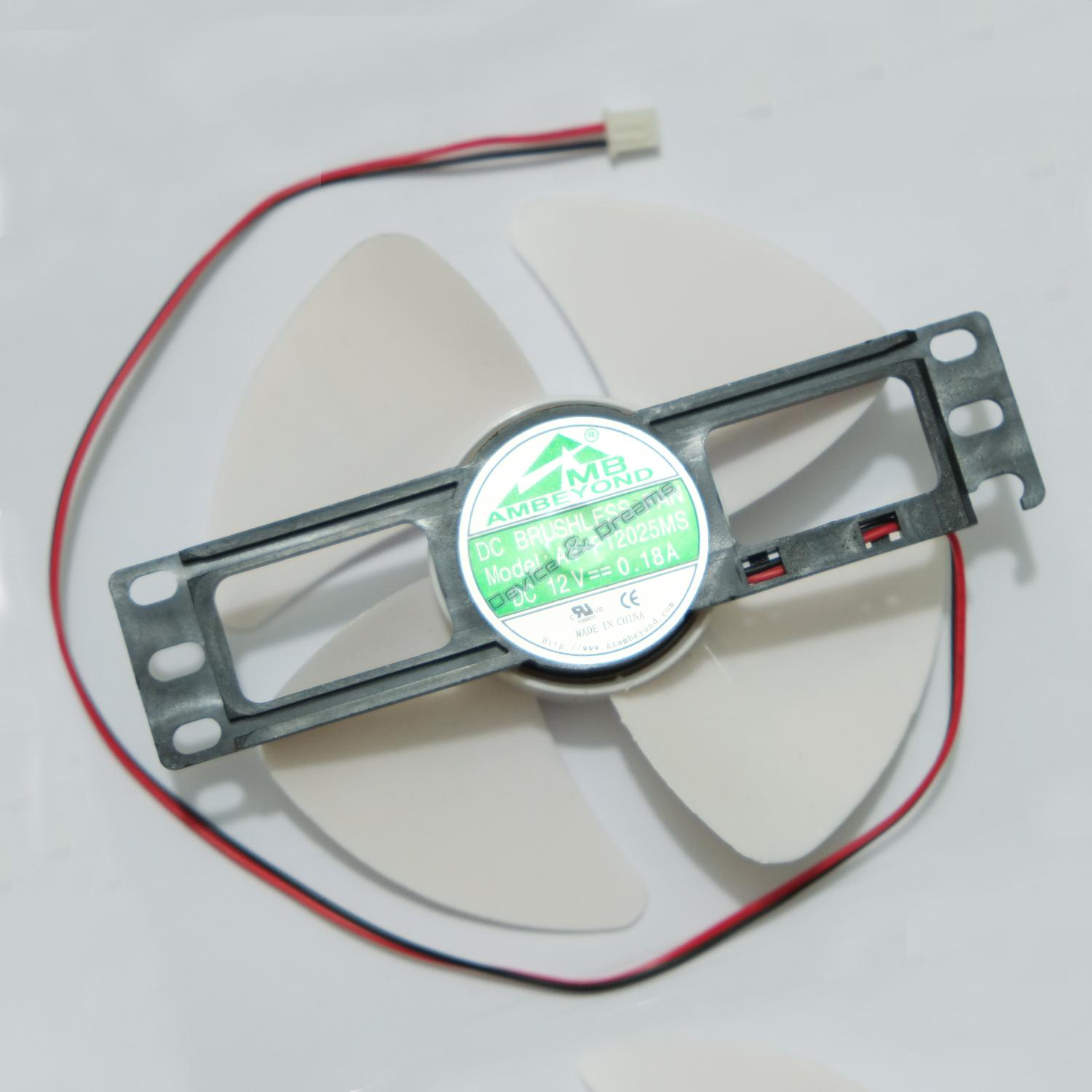 Picture of DC 12V 5 inches bracket induction Cooling Cooling Fan (Multicolor)