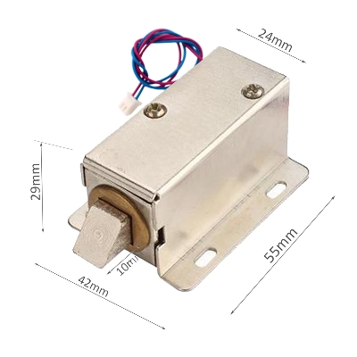 Picture of DC 12V Solenoid Electronic Door Lock Module For DIY Household Security Systems (Multicolor)