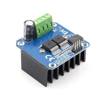 Picture of Double BTS7960 43A H-Bridge High-Power Stepper Motor Driver Module (Multicolor)