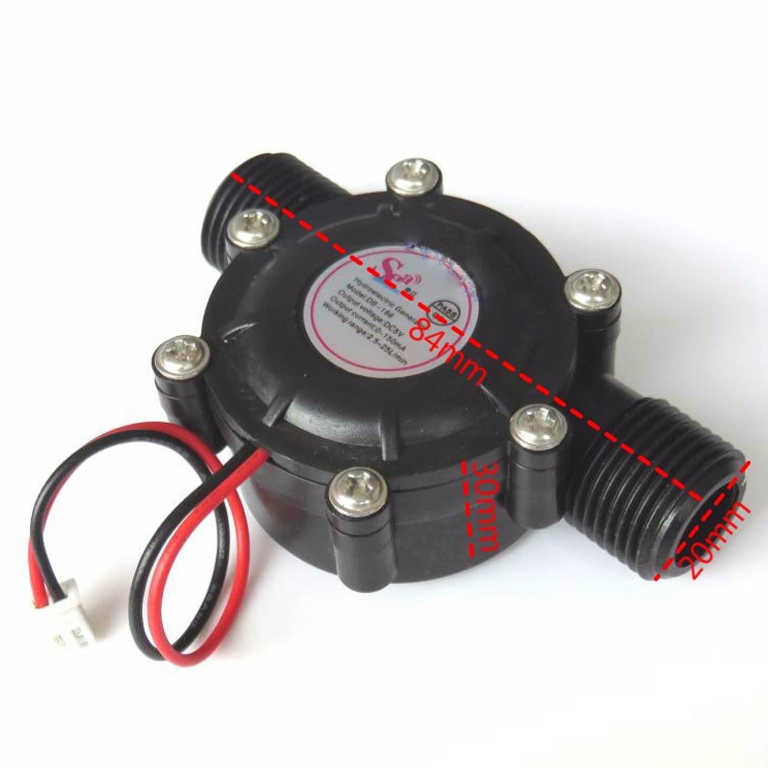 Picture of DC 12V 1.8W Micro Hydroelectric Generator Water-Power Generator (Multicolor)