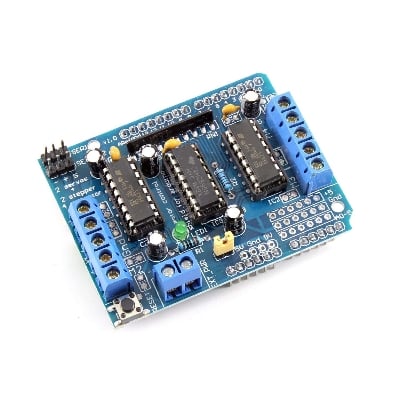 Picture of L293D Motor Driver Steper/Servo Shield For Arduino - Remote Control Switch (Multicolor)