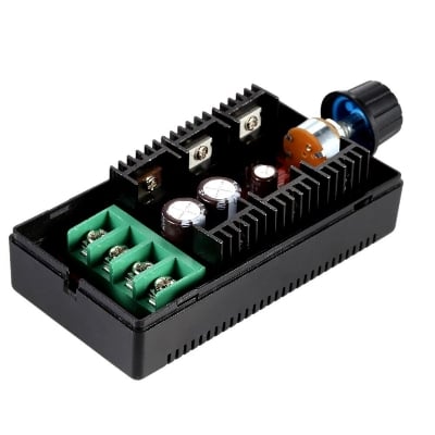 Picture of 40A PWM Speed Controller With Switch 9V to 50V For DC Motor (Multicolor)