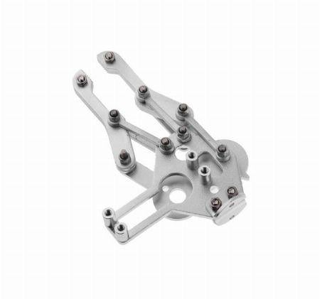 Picture of Robotic Arm Aluminium Mechanical Gripper Clamp Claw Mount Bracket Holder For Robotics Project (Silver)