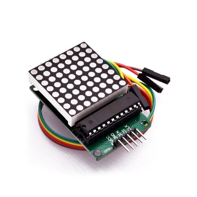 Picture of MAX7219 Dot Led Matrix Module MCU Control LED Display Module (Multicolor)