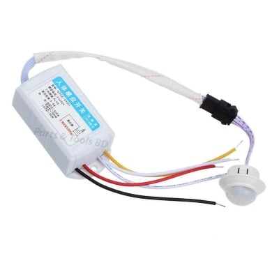 Picture of PIR Motion Sensor Controlled Smart Automatic Light Switch AC 220V (Multicolor)