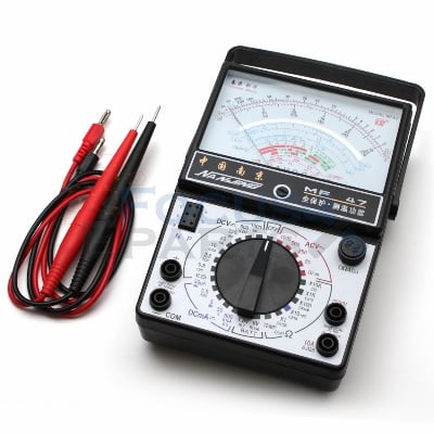 Picture of MF47 AC/DC Voltmeter Ampere Meter Ohmmeter Analog Multimeter (Multicolor)