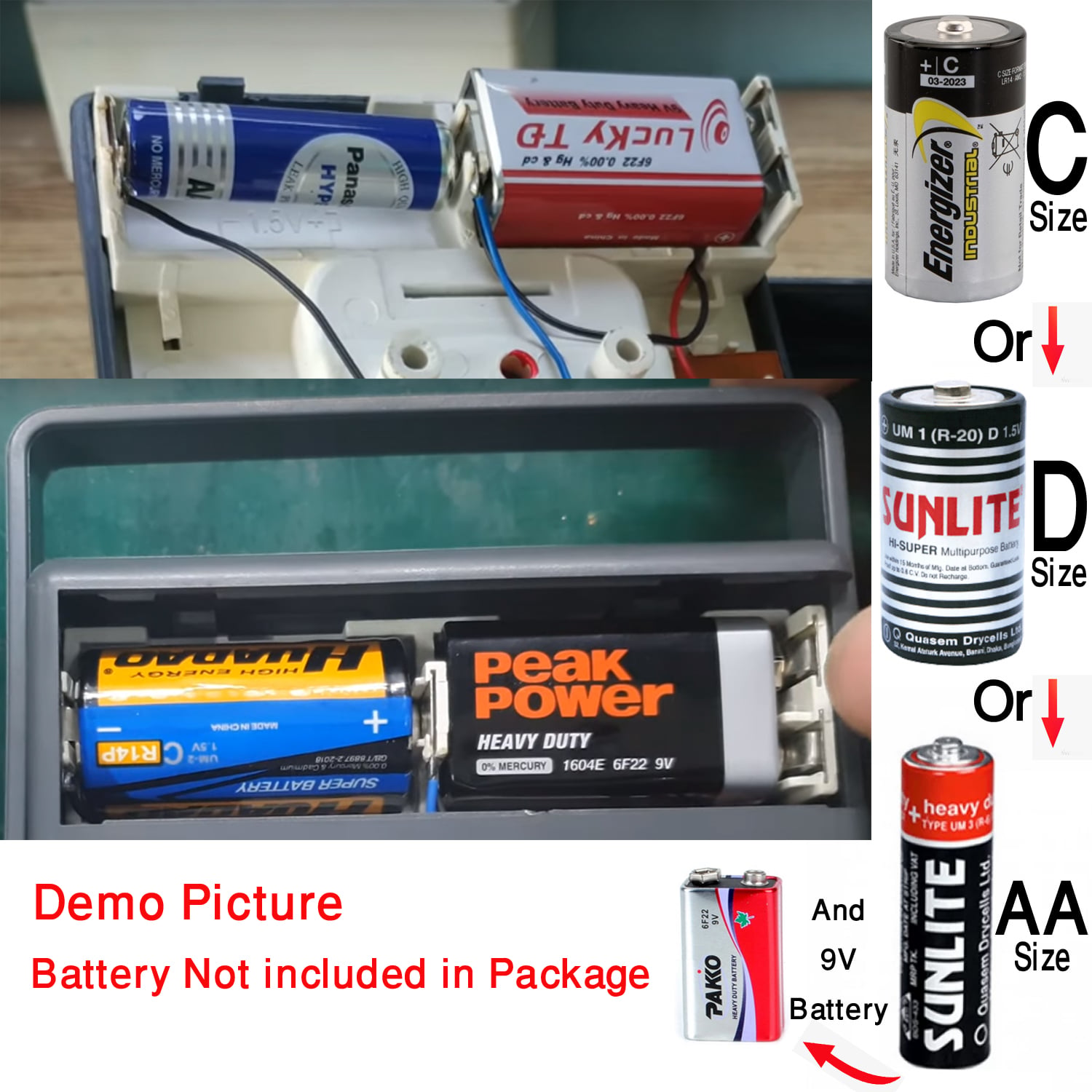 Picture of MF47 AC/DC Voltmeter Ampere Meter Ohmmeter Analog Multimeter (Multicolor)
